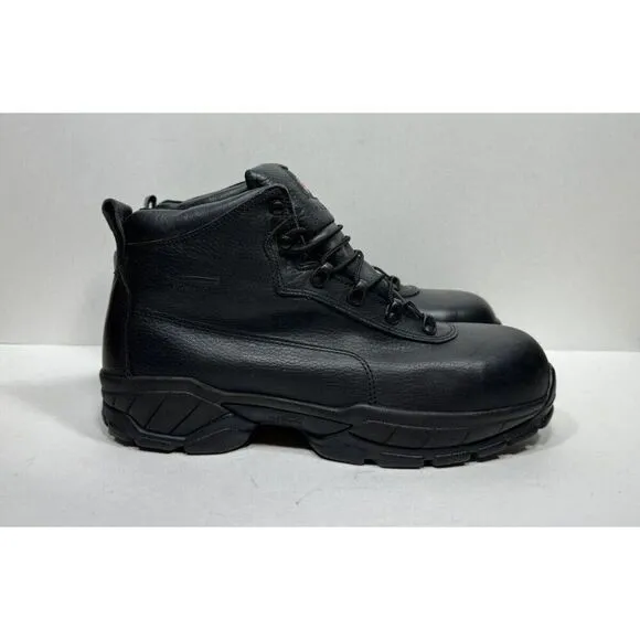 Red Wing Boots Men’s Size 11 Hiking Work Boots Safety Toe Waterproof Black 6680