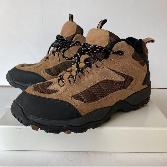 Red Head Brown Suede Ankle Hiking Boots Size 8
