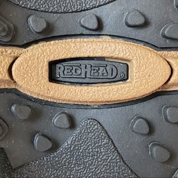 Red Head Brown Suede Ankle Hiking Boots Size 8