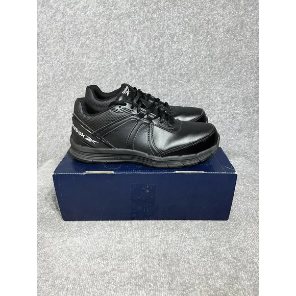 Reebok Guide 3.0 Work Steel Toe Shoes Cross Trainer Mens Size‎ 9M Black RB3501