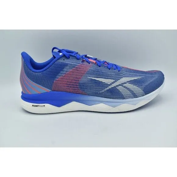 Reebok Mens Size 10 Floatride Run Fast 3.0 Blue Orange Running Shoes Sneakers
