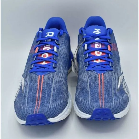 Reebok Mens Size 10 Floatride Run Fast 3.0 Blue Orange Running Shoes Sneakers