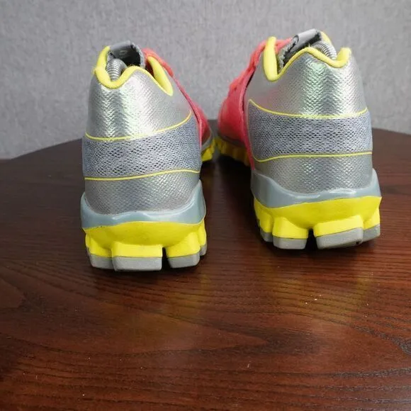 Reebok RealFlex 3D Women's 11 Running Shoes Gray Yellow  Trainer Sneakers V45962
