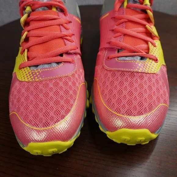 Reebok RealFlex 3D Women's 11 Running Shoes Gray Yellow  Trainer Sneakers V45962