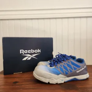 Reebok Women's Size 10 Work Speed‎ TR Composite Toe Sneakers Safety Shoes Blue