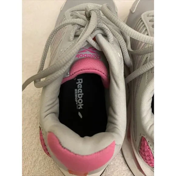 Reebok Work Zig Composite Toe Shoes Gray Pink Womens 5.5