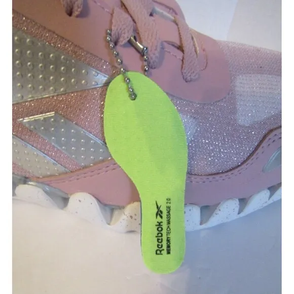 Reebok Work Zig Pulse Pink Sneakers Athletic Work Shoes EH Comp Toe Size 12M NIB