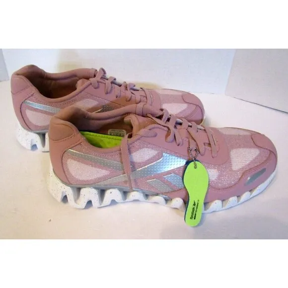 Reebok Work Zig Pulse Pink Sneakers Athletic Work Shoes EH Comp Toe Size 12M NIB