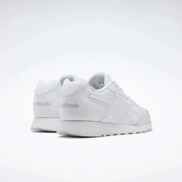 Reebok Glide GZ2321 Sneakers Men's 13 White Grey Leather Lifestyle Shoes TF371