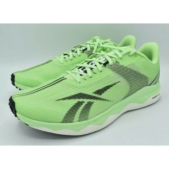 Reebok Mens Size 9 Floatride Run Fast 3.0 Neon Mint Green Running Shoes Sneakers