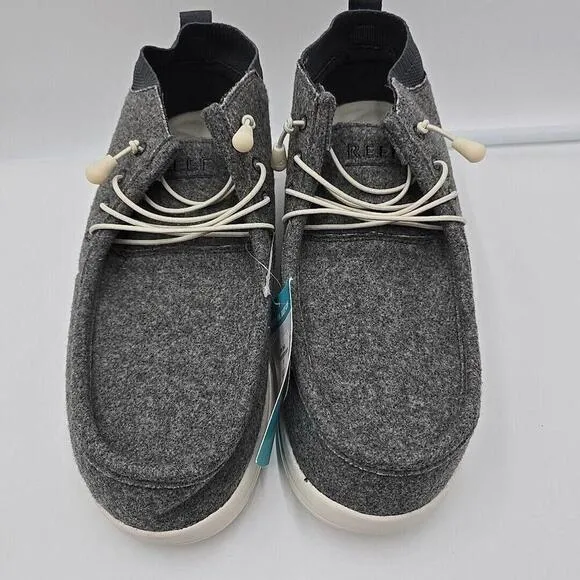 Reef Cushion Coast Mid Slip On Casual Shoes Iron Grey Cushioned 12 Mens