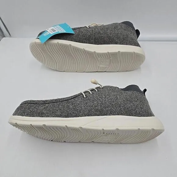 Reef Cushion Coast Mid Slip On Casual Shoes Iron Grey Cushioned 12 Mens