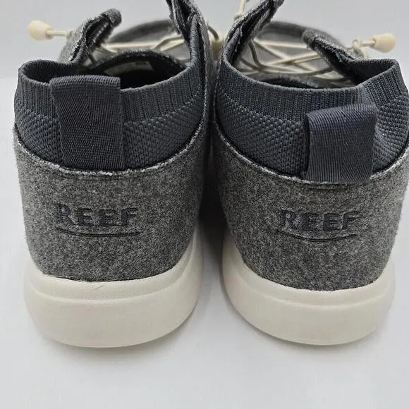 Reef Cushion Coast Mid Slip On Casual Shoes Iron Grey Cushioned 12 Mens
