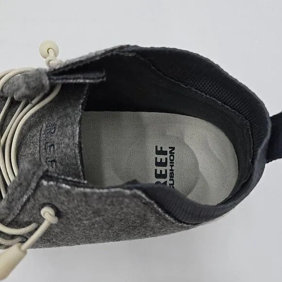 Reef Cushion Coast Mid Slip On Casual Shoes Iron Grey Cushioned 12 Mens