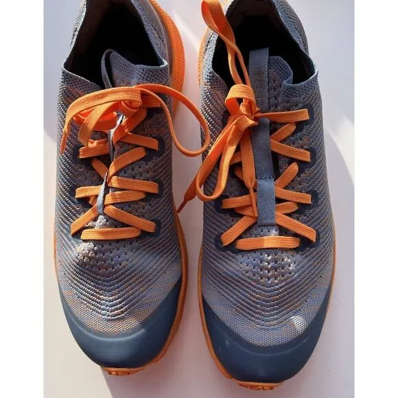 REI CO-OP Swiftland MT 23990 Men’s Sz 9.5 Trail Running Shoes Orange Gray
