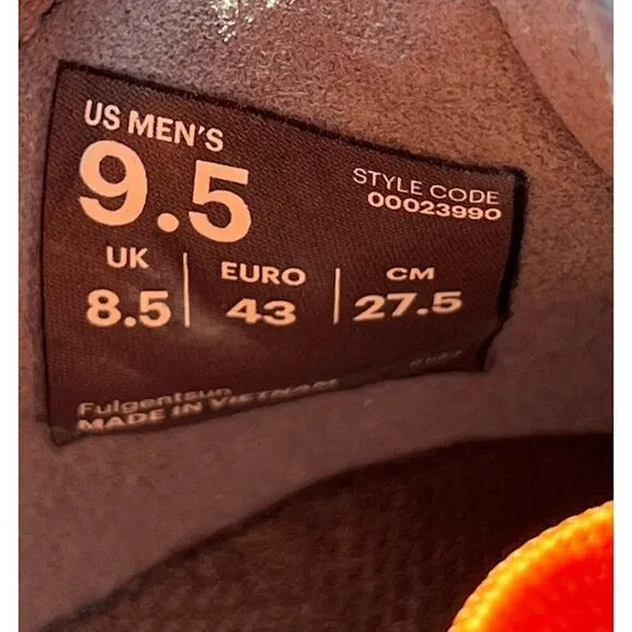 REI CO-OP Swiftland MT 23990 Men’s Sz 9.5 Trail Running Shoes Orange Gray