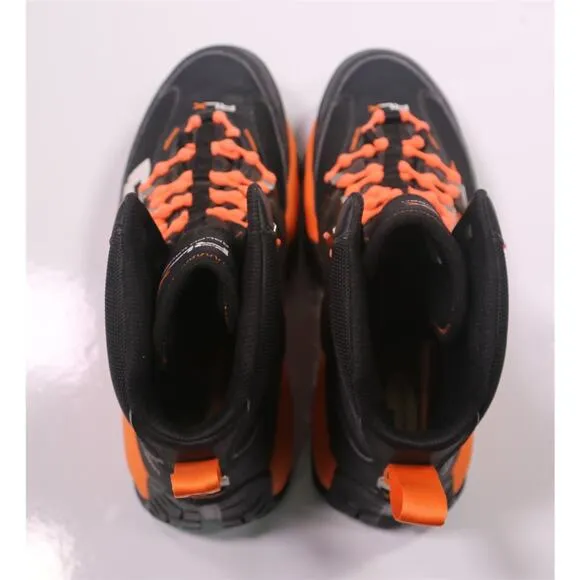 RLX Ralph Lauren X Abridge Ranger Hiking Boots Black Orange Men's US 9