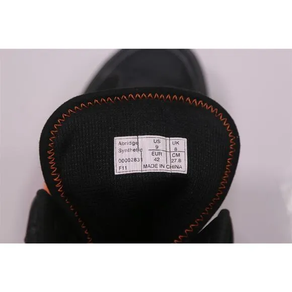 RLX Ralph Lauren X Abridge Ranger Hiking Boots Black Orange Men's US 9
