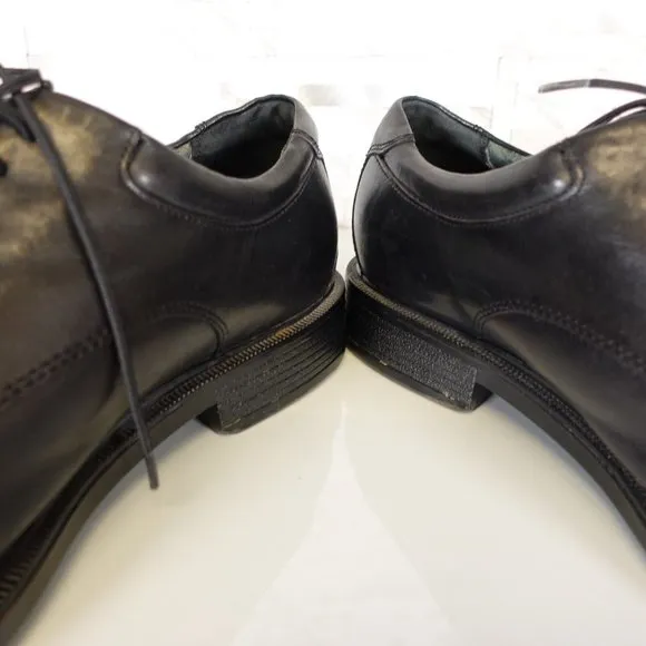 Rockport Shoes Mens Leather Size 11 Black Lace Up Derby Dress Casual Work WIDE