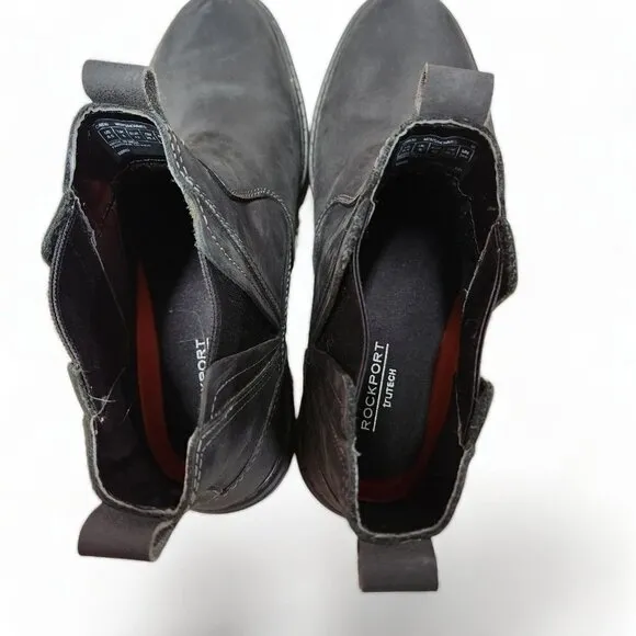 Rockport Weather or Not Chelsea Boots‎ Mens 8.5M Black Waterproof Shoes CI6830