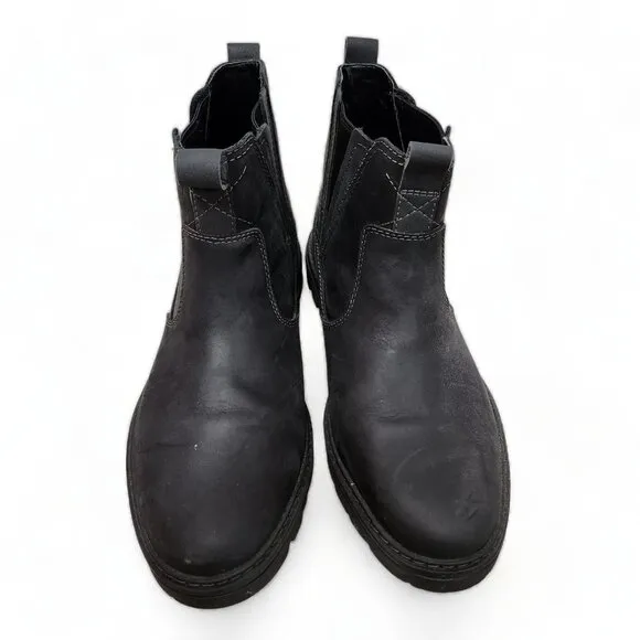 Rockport Weather or Not Chelsea Boots‎ Mens 8.5M Black Waterproof Shoes CI6830