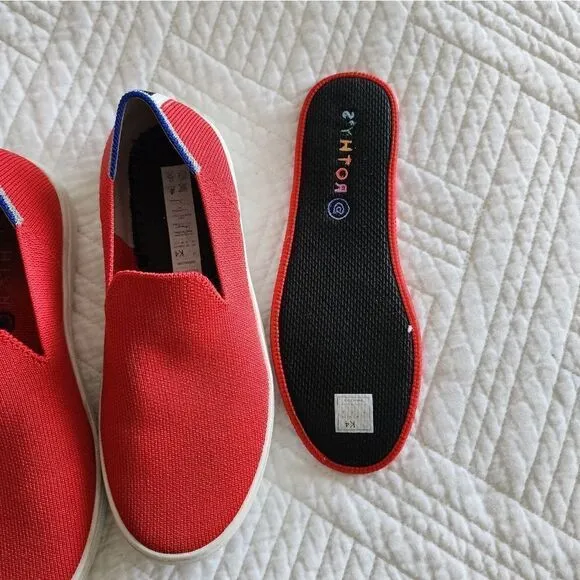 Rothy's sneakers Red shoes