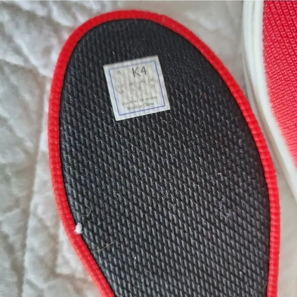 Rothy's sneakers Red shoes