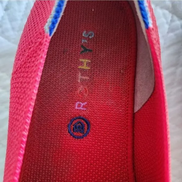 Rothy's sneakers Red shoes