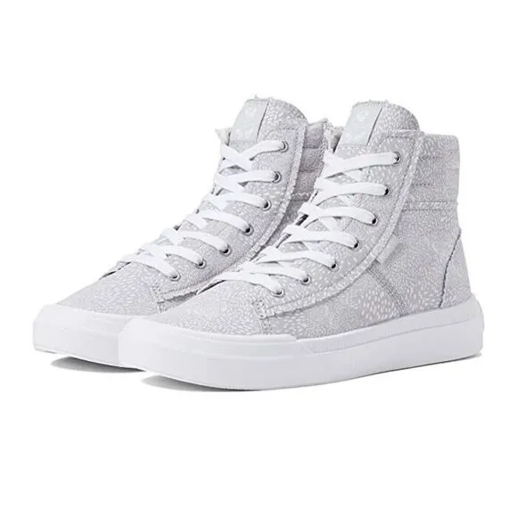 Roxy Rae ARJS600518 Sneakers Women's US 9 Light Gray Mid Top Skate Shoes ZPO2174