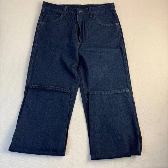 Rustler‎ Regular Fit Jeans Straight Leg Heavyweight Denim Blue 36x36 NWT
