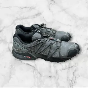 Salomon Speedcross 4 Men’s 11.5 Gray  Athletic Running Trail Shoes 392253