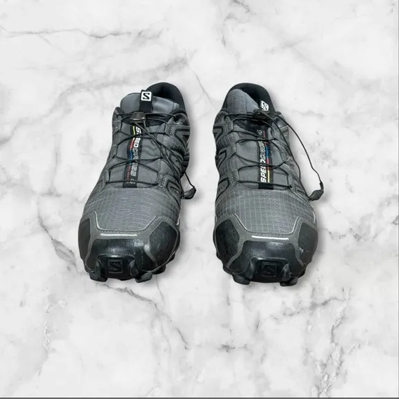 Salomon Speedcross 4 Men’s 11.5 Gray  Athletic Running Trail Shoes 392253