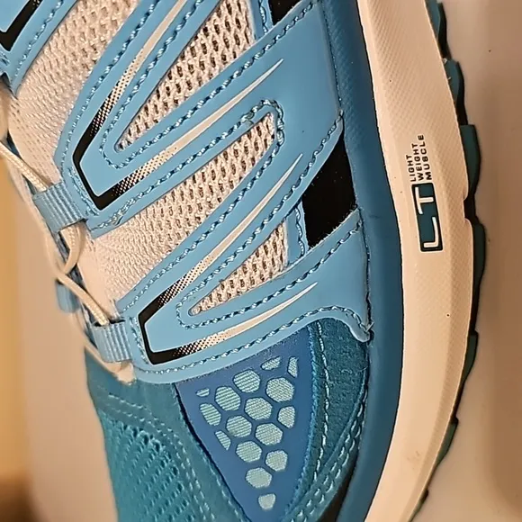 Salomon X-Scream Trail‎ Light Weight Muscle Running Shoes Sneaker 8.5 Blue