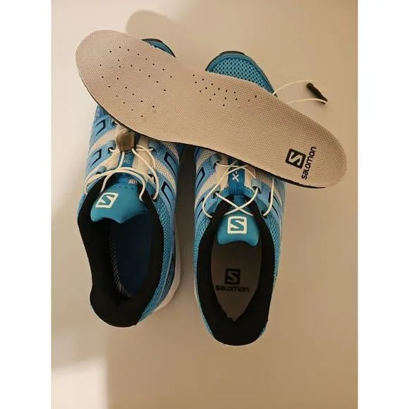 Salomon X-Scream Trail‎ Light Weight Muscle Running Shoes Sneaker 8.5 Blue