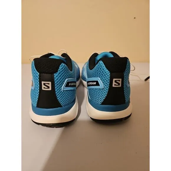 Salomon X-Scream Trail‎ Light Weight Muscle Running Shoes Sneaker 8.5 Blue