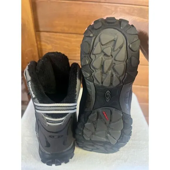 Salomon Men's Snowtrip TS Waterproof Winter Shoes Sz 9.5 Gray