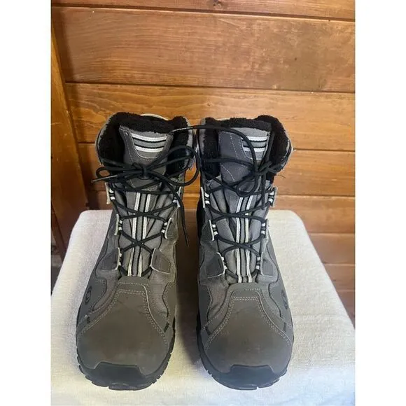 Salomon Men's Snowtrip TS Waterproof Winter Shoes Sz 9.5 Gray