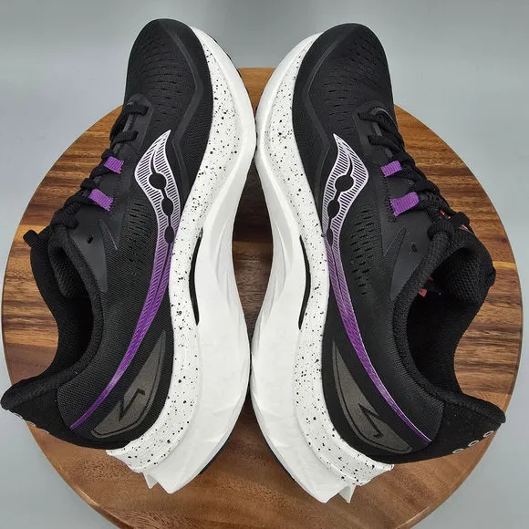 Saucony Endorphin Speed 4 Shoes Women's 11 Black Purple Running Sneakers