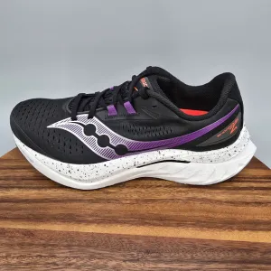 Saucony Endorphin Speed 4 Shoes Women's 11 Black Purple Running Sneakers