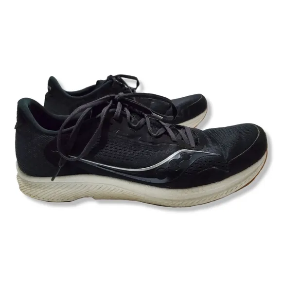Saucony Freedom 4 Black Athletic Running Sneakers S20617-12