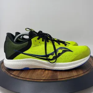 Saucony Freedom 5 Yellow Black Running Shoes Men's Size 11