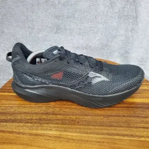 Saucony Kinvara 14 Shoes Men's 10.5 Triple Black Running Athletic Sneakers