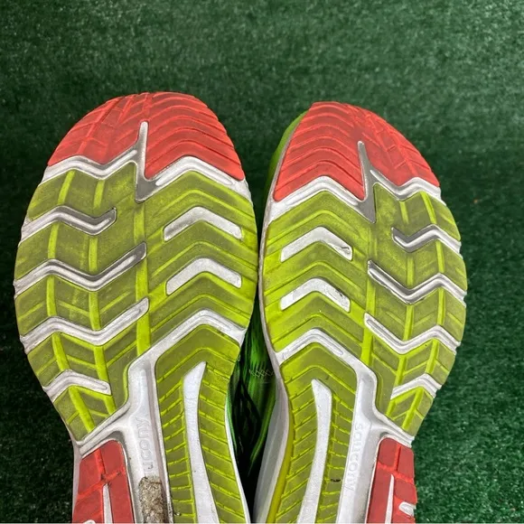 Saucony Omni 20 Vizi Pro Men’s Size 10 Running Shoes S20681-65 Green Sneakers