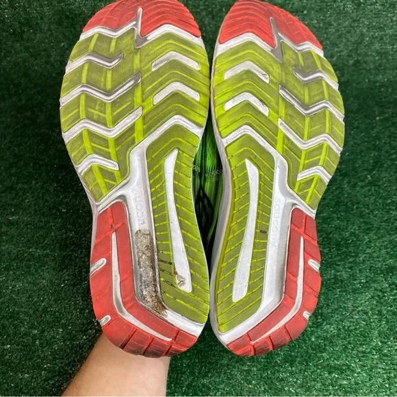 Saucony Omni 20 Vizi Pro Men’s Size 10 Running Shoes S20681-65 Green Sneakers