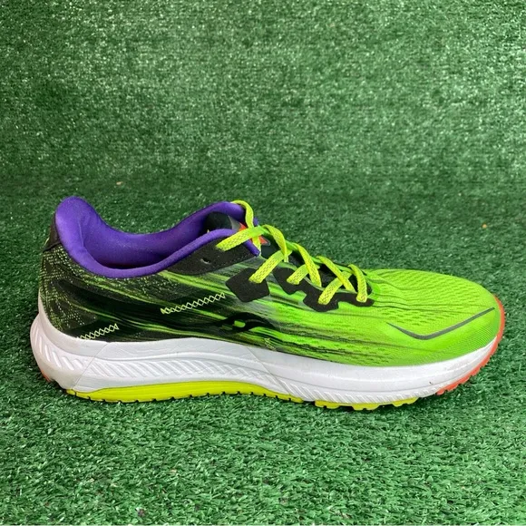 Saucony Omni 20 Vizi Pro Men’s Size 10 Running Shoes S20681-65 Green Sneakers