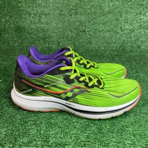Saucony Omni 20 Vizi Pro Men’s Size 10 Running Shoes S20681-65 Green Sneakers