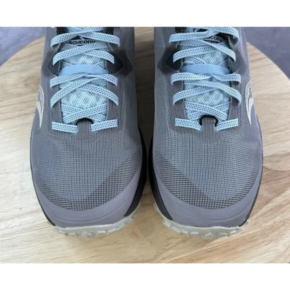 Saucony Peregrine 11 Women's Size 9.5 Running Shoes Mocha Gray