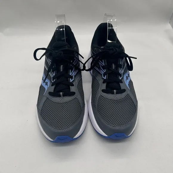 Saucony Shoes Womens 11 Gray Cohesion 14 Running Sneakers Gym Walking NEW