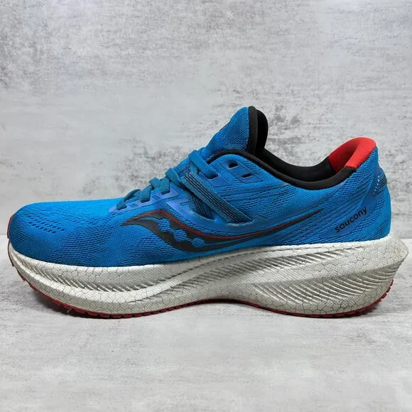 Saucony Triumph 20 Running Shoes - Men's Size 8 - Blue