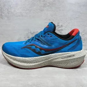 Saucony Triumph 20 Running Shoes - Men's Size 8 - Blue